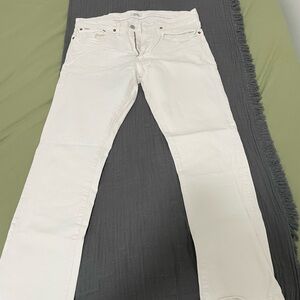 Ralph Lauren Cream Slim  Leg Jeans